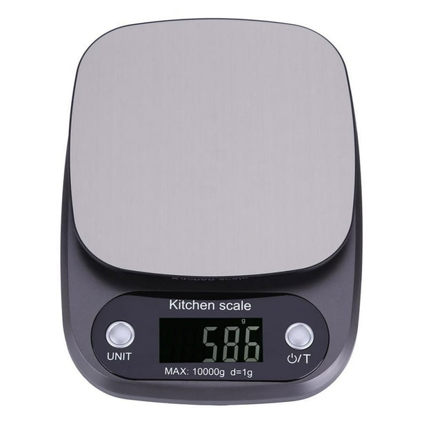 1g-10kg Electronic Scales Stainless Steel Digital Food Cooking Weighing Tool